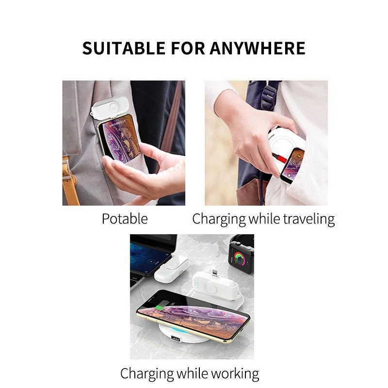 Portable charger with magnetic head for iPhone / Android / Type-C - Image 7