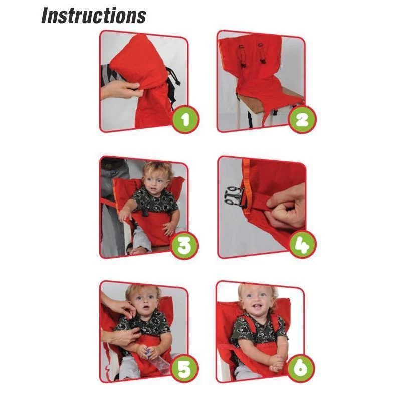 Portable Cotton Baby Seat Travel Chair - Image 6