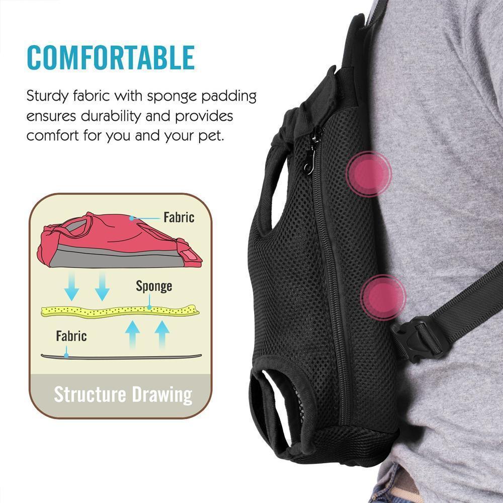 Portable Dog Front Carrier Backpack - Image 4