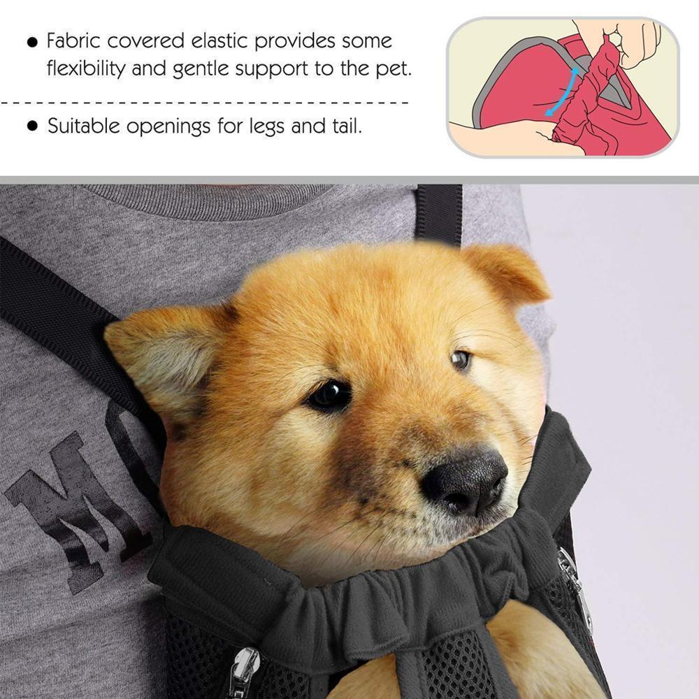 Portable Dog Front Carrier Backpack - Image 5