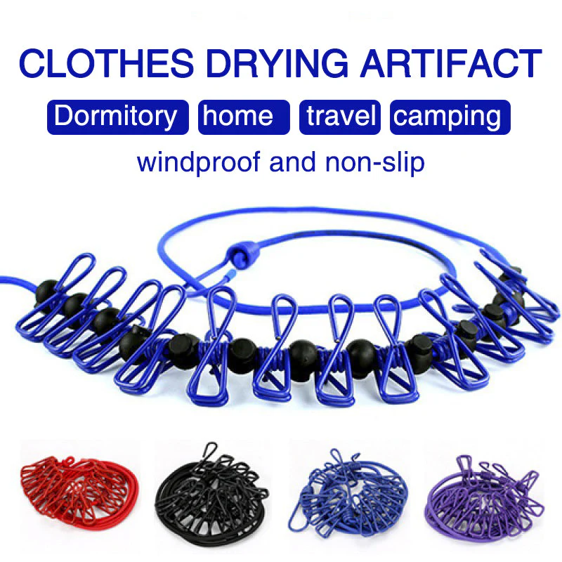 Portable Elastic Travel Clothes Rack - Image 8