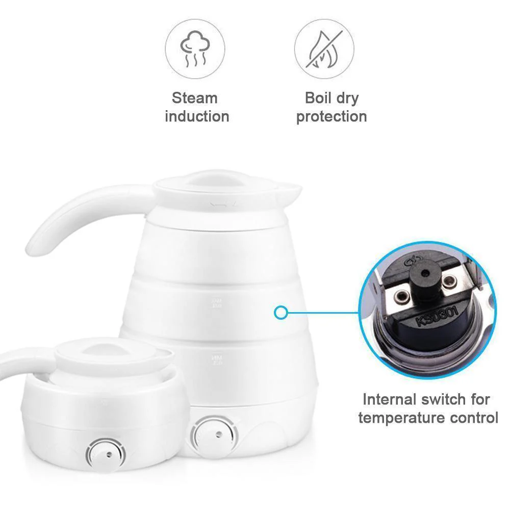 Portable Electric Kettle With Universal Plug - Image 5