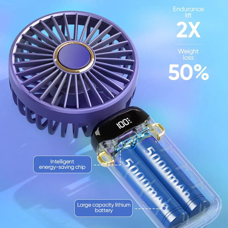 Portable Electric USB Fan - Image 8