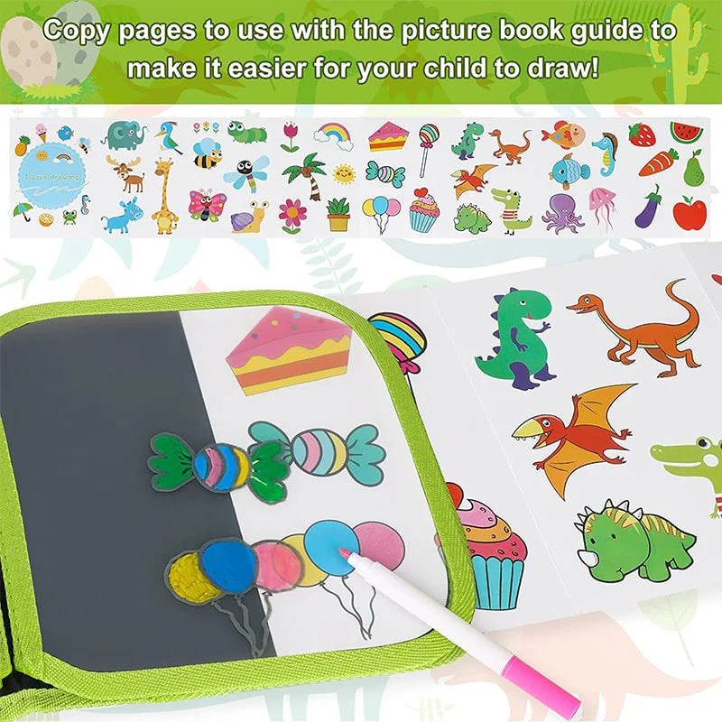 Portable Erasable Graffiti Drawing Book - Image 7