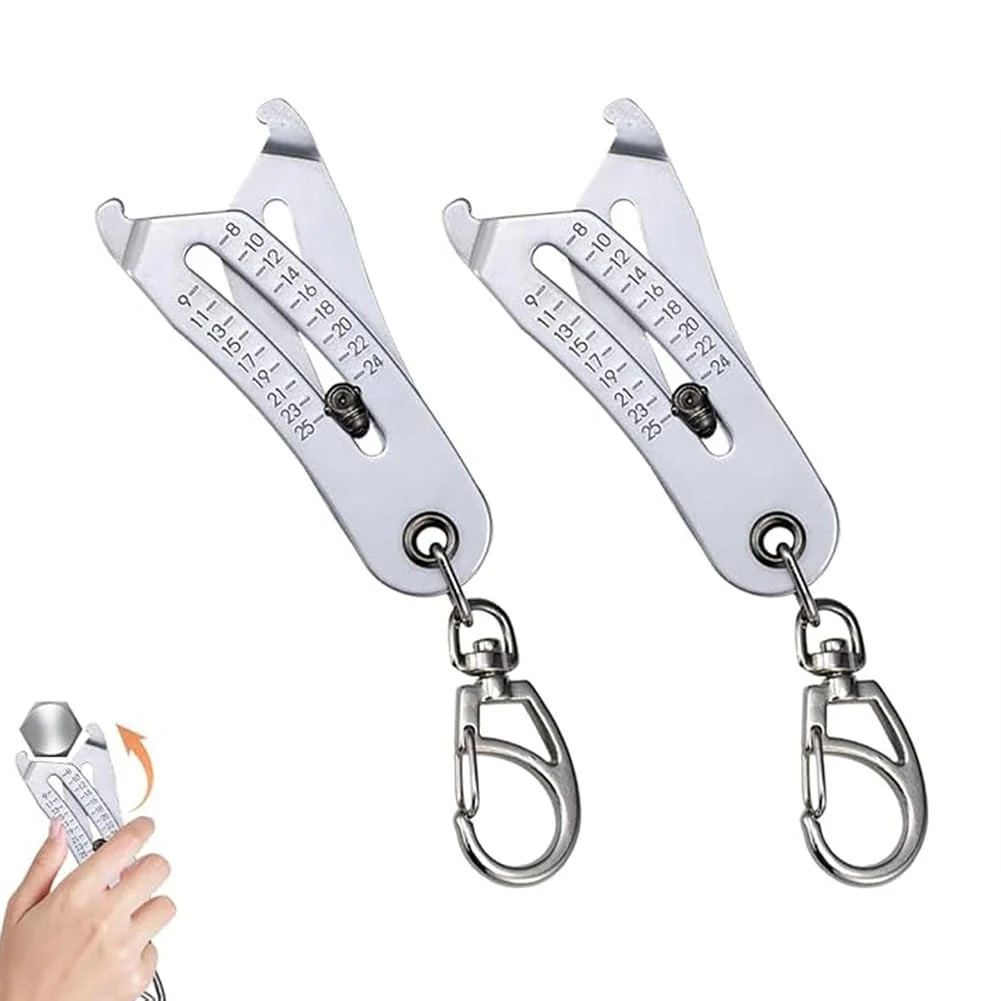Portable Precise Thread Size Checker Keychain - Image 11