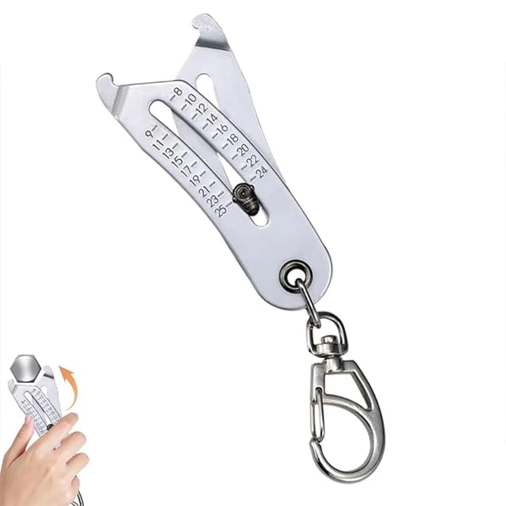 Portable Precise Thread Size Checker Keychain - Image 12