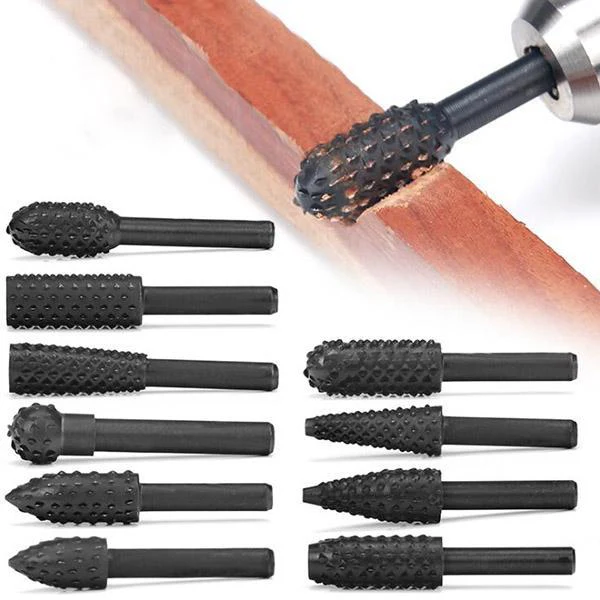 Premium Tungsten Steel Carbide Rotary Burr Set - Image 3