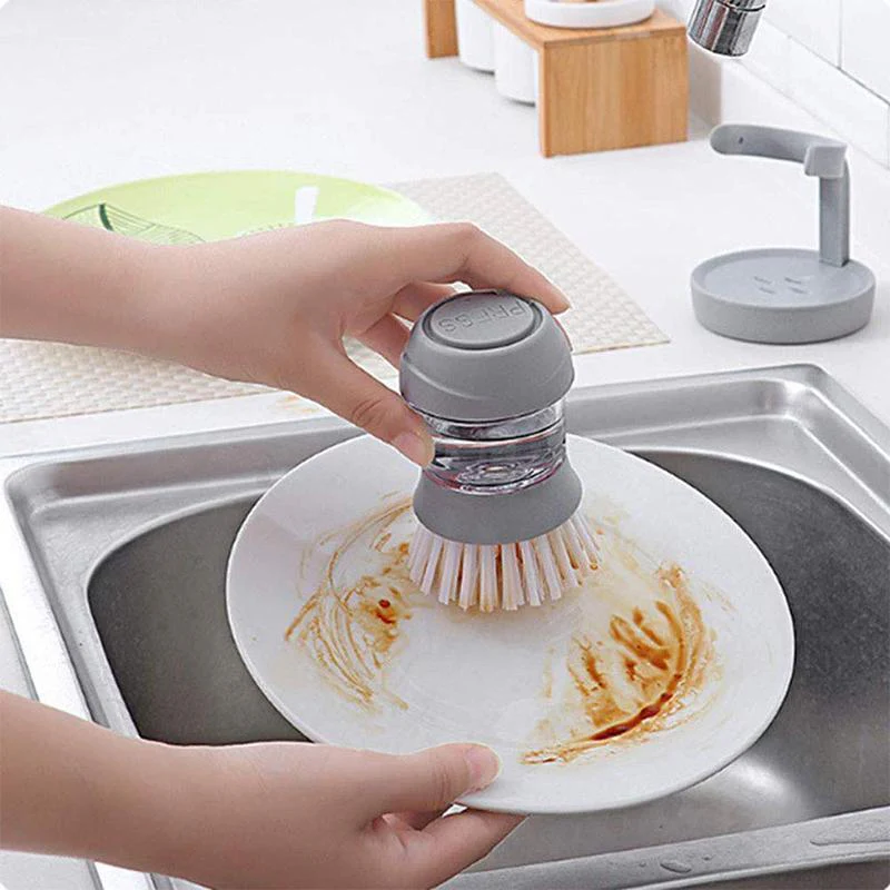 Press-type Dishwashing Brush - Image 4