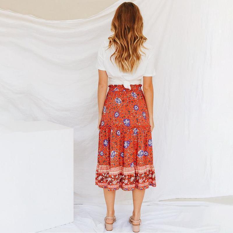 Printed Lace Dress - Image 4