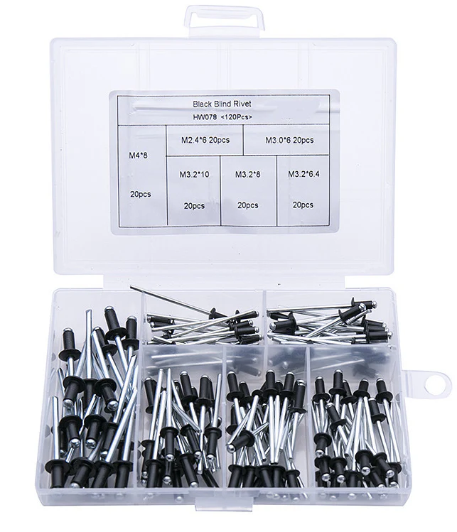 【🔥50% OFF🔥】Professional Rivet Gun Adapter Kit 🛠With 120 PCS RIVET WITH BOX - Image 10