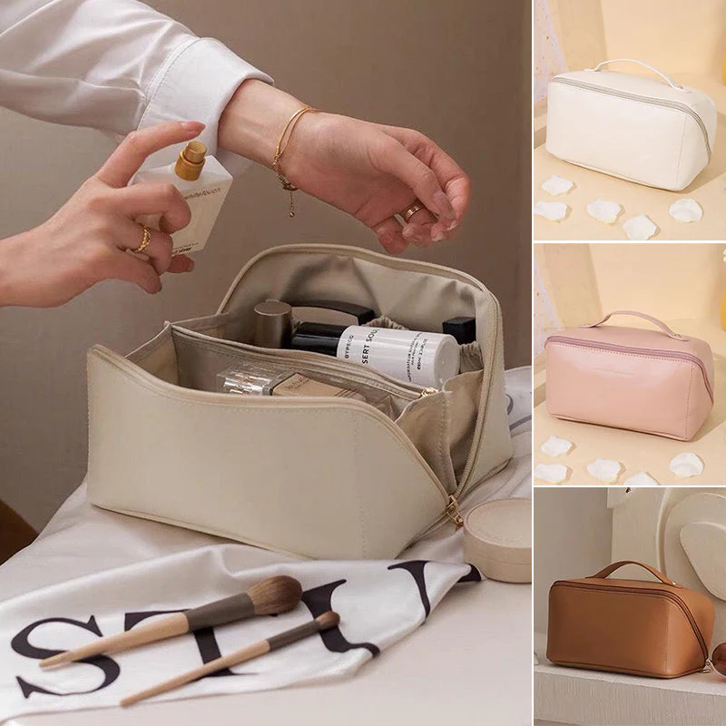 PU Portable Travel Cosmetic Storage Bag - Image 10