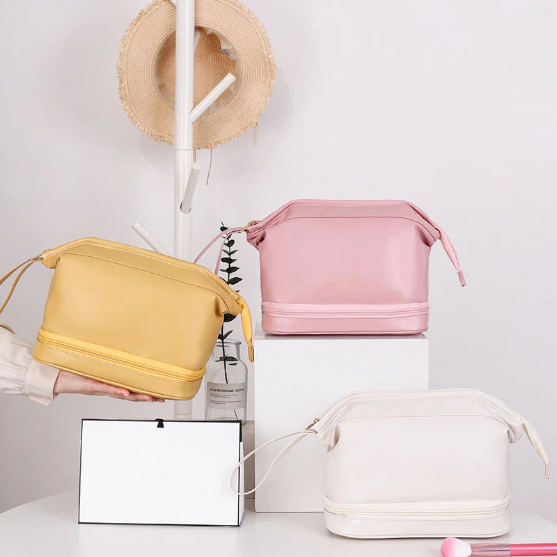 PU Portable Travel Cosmetic Storage Bag - Image 20