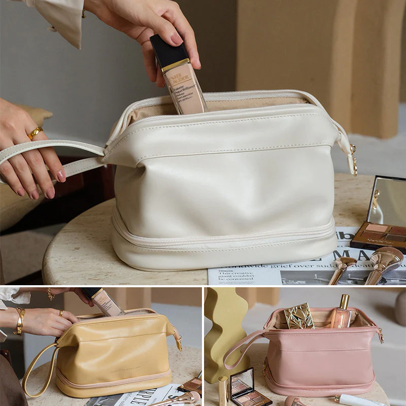 PU Portable Travel Cosmetic Storage Bag - Image 26