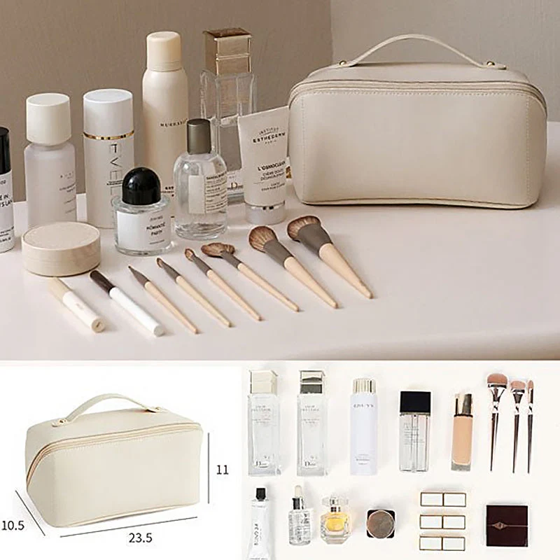 PU Portable Travel Cosmetic Storage Bag - Image 8