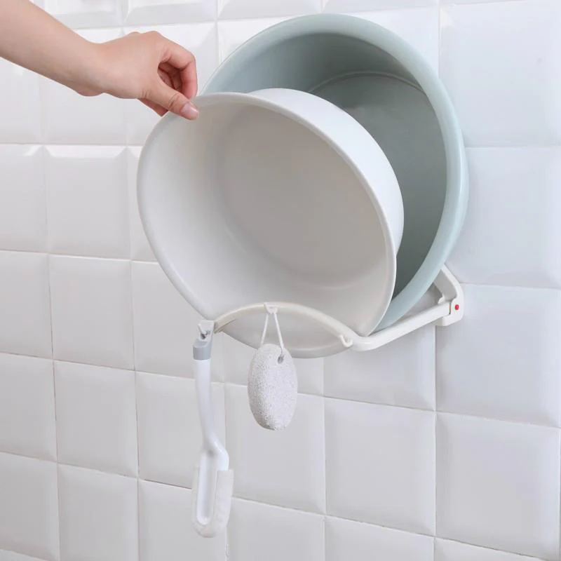 Punch-free Bathroom Suction Cup Basin Stand - Image 2