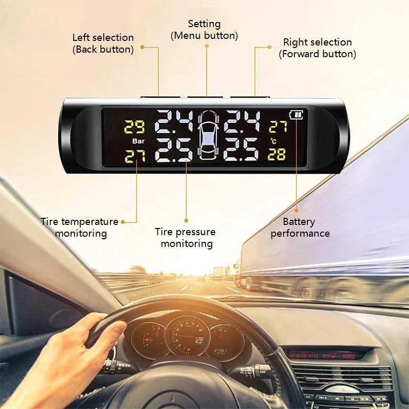Real-time Tire Temperature and Pressure Monitoring - Image 6