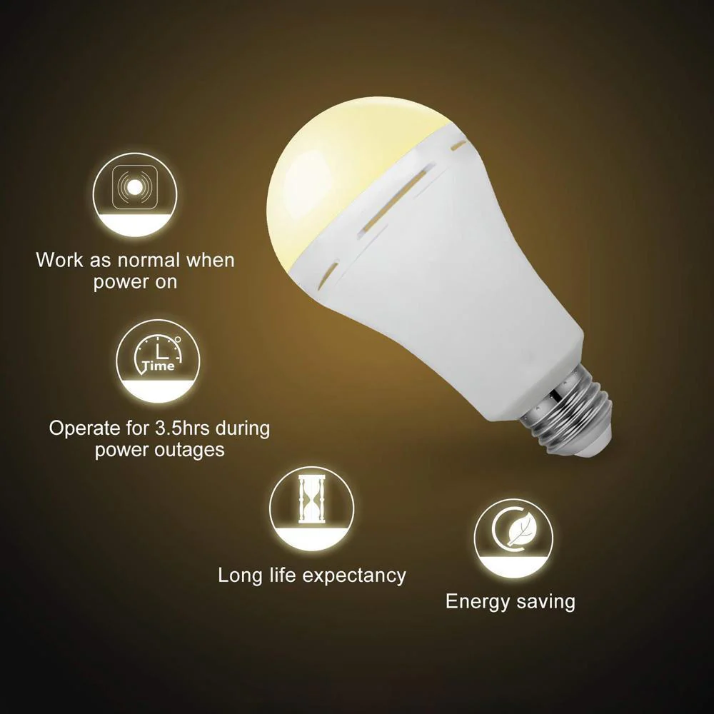 Rechargeable Emergency LED Light Bulb - Image 4
