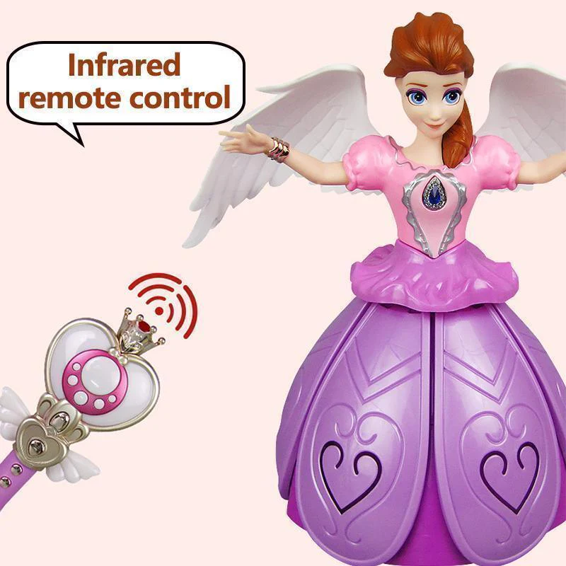 Remote Control Girl Dancing Princess Music Doll Toys - Image 6