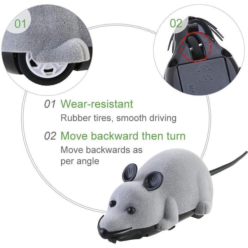 Remote Control Mouse Electric Cat Toy - Image 8