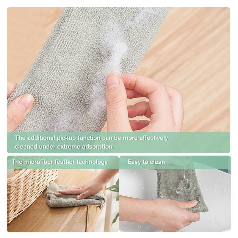 Retractable Microfiber Dust Brush Mop - Image 3