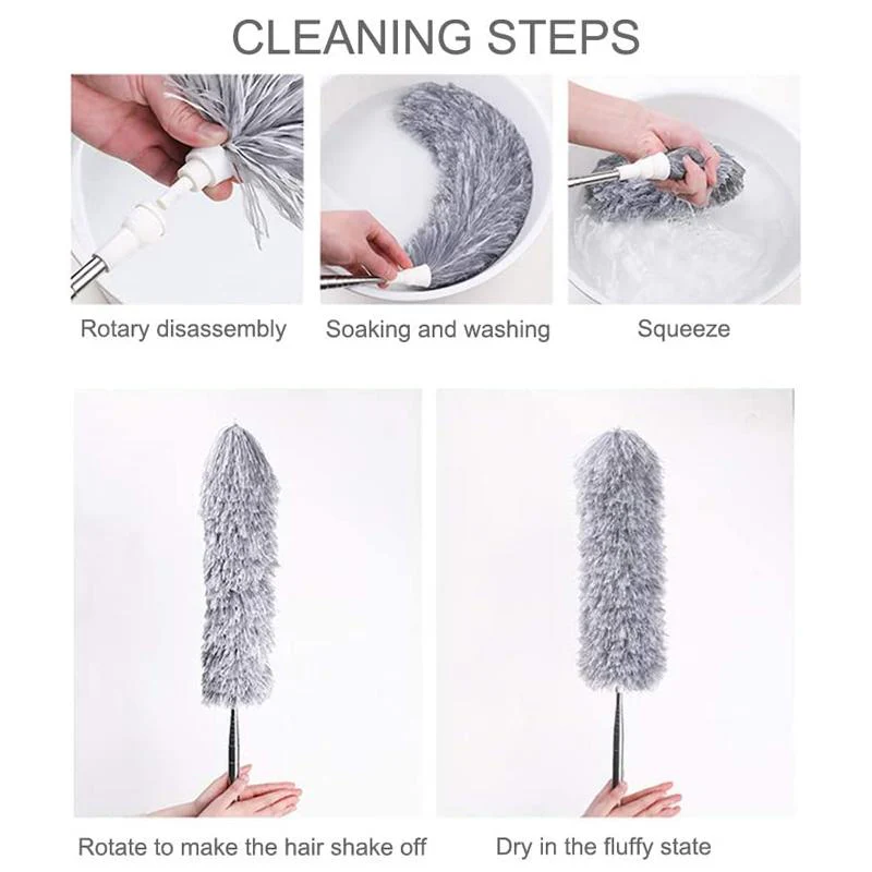 Retractable Soft Cleaning Brush - Image 6