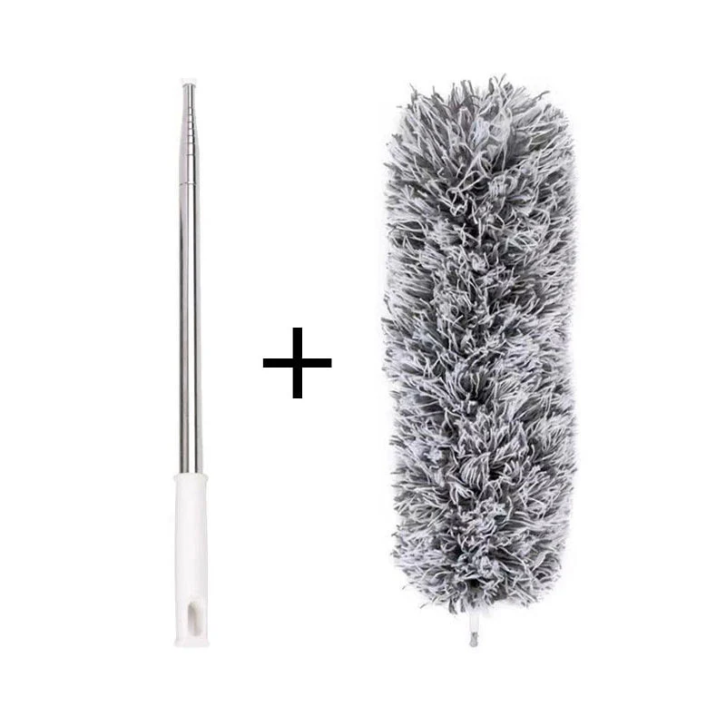 Retractable Washable Curved Microfiber Duster - Image 19