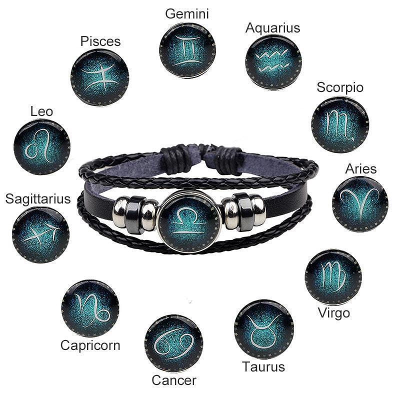 Retro 12 Constellations Beaded Hand Woven - Image 4