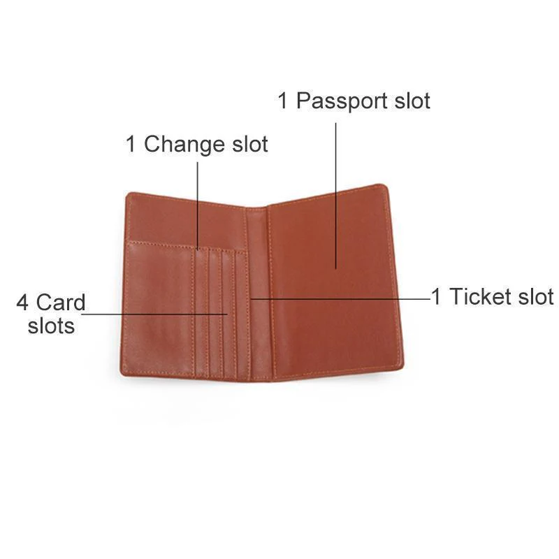 RFID Multifunctional Passport Note-Case - Image 3