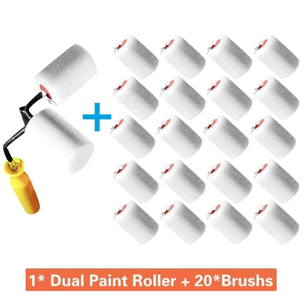 Roll All Hand-held Dual-paint Roller - Image 12