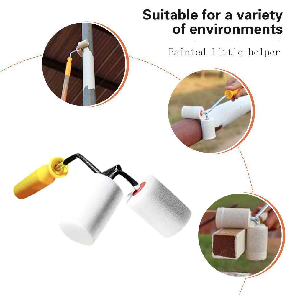 Roll All Hand-held Dual-paint Roller - Image 4