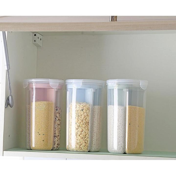 Rotating Kitchen Storage Tank Dry Food Storage Containers Cereal Storage - Image 6