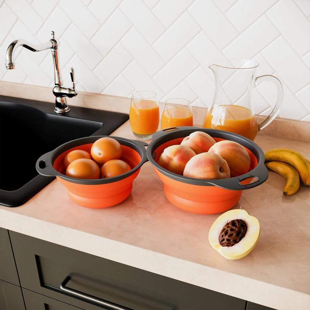 Round Foldable Drain Basket - Image 3