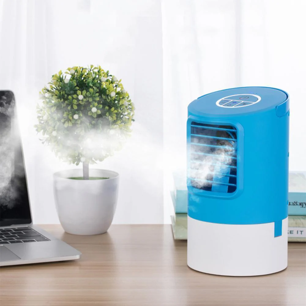 Round Portable Mini Air Cooler - Image 2
