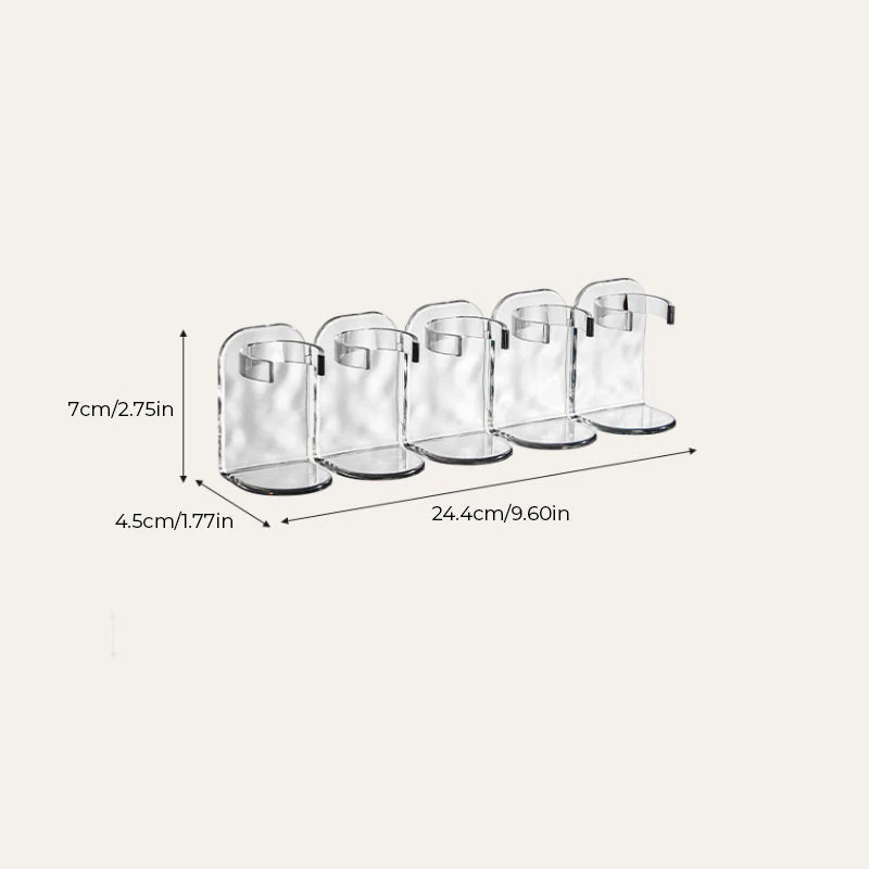 Row Plastic Wall Rack - Image 11