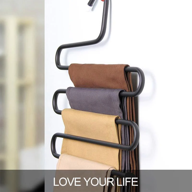 S-Shape Stainless Steel Clothes Hangers - Image 5