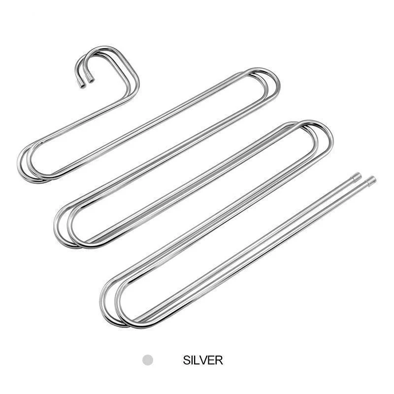 S-Shape Stainless Steel Clothes Hangers - Image 7
