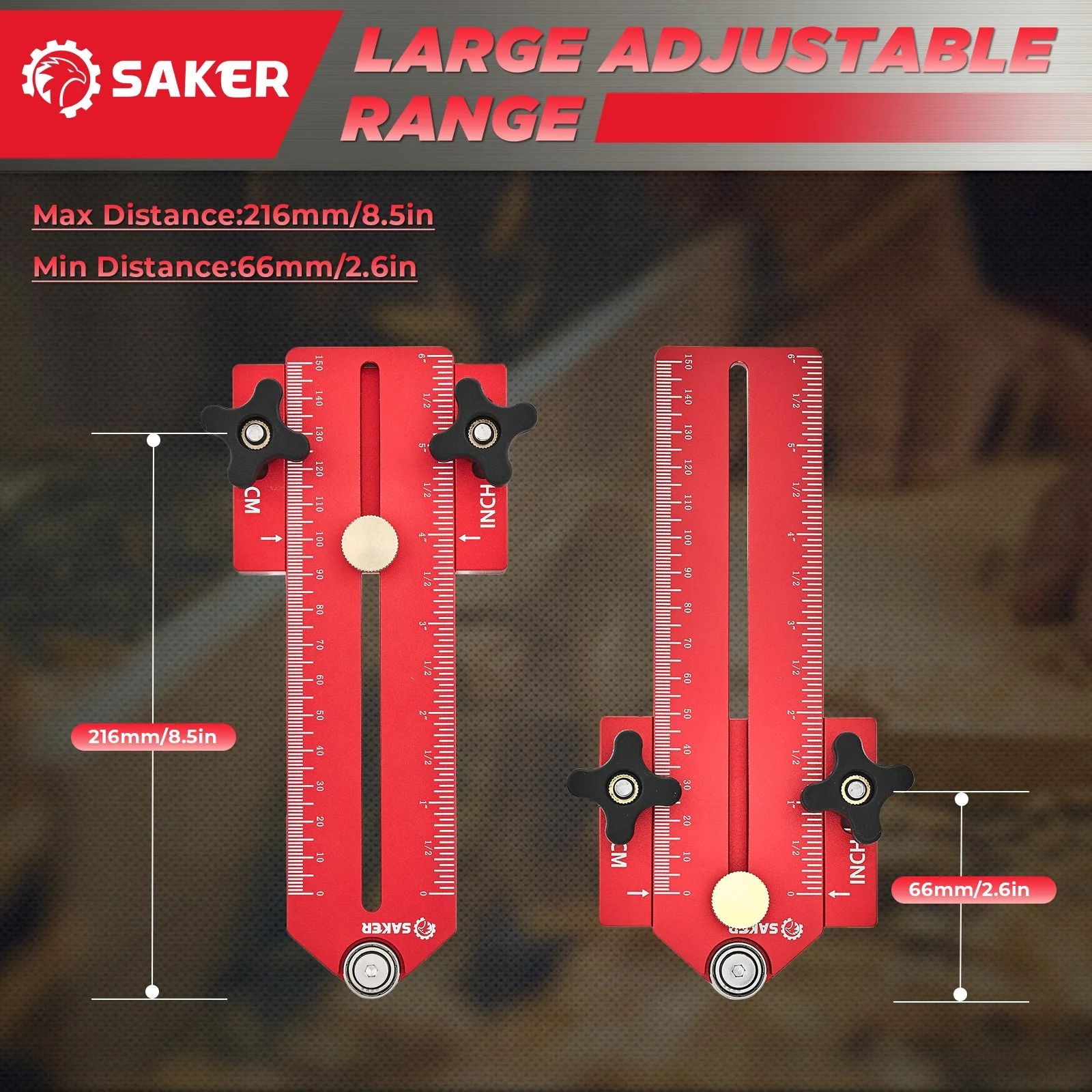 SAKER® Thin Rip Jig Table Saw Jig Guide - Image 3