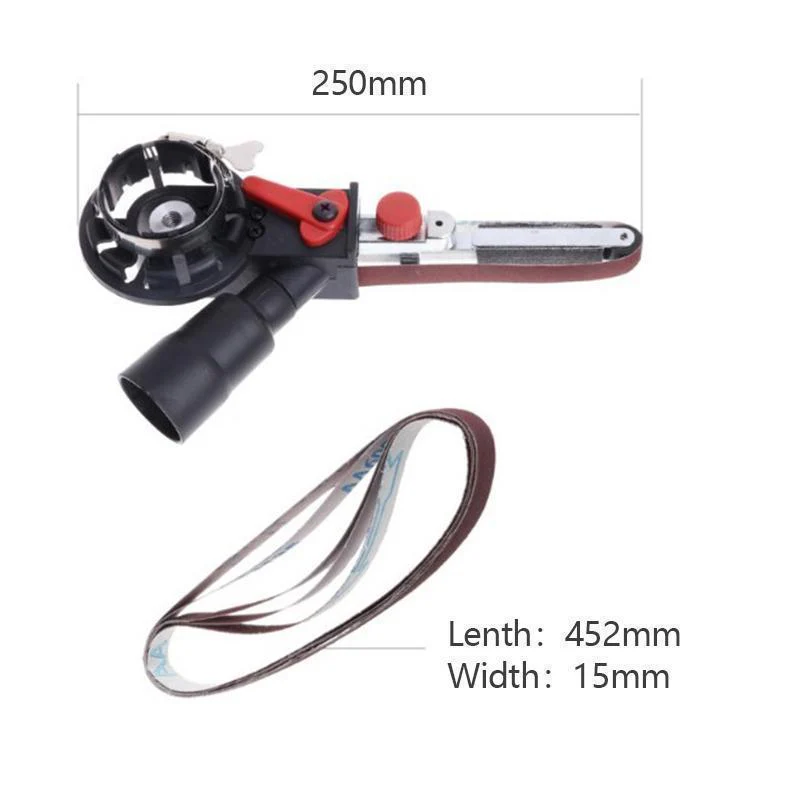 Sander Sanding Belt Head Adapter + 3Piece Sanding Belt - Image 4