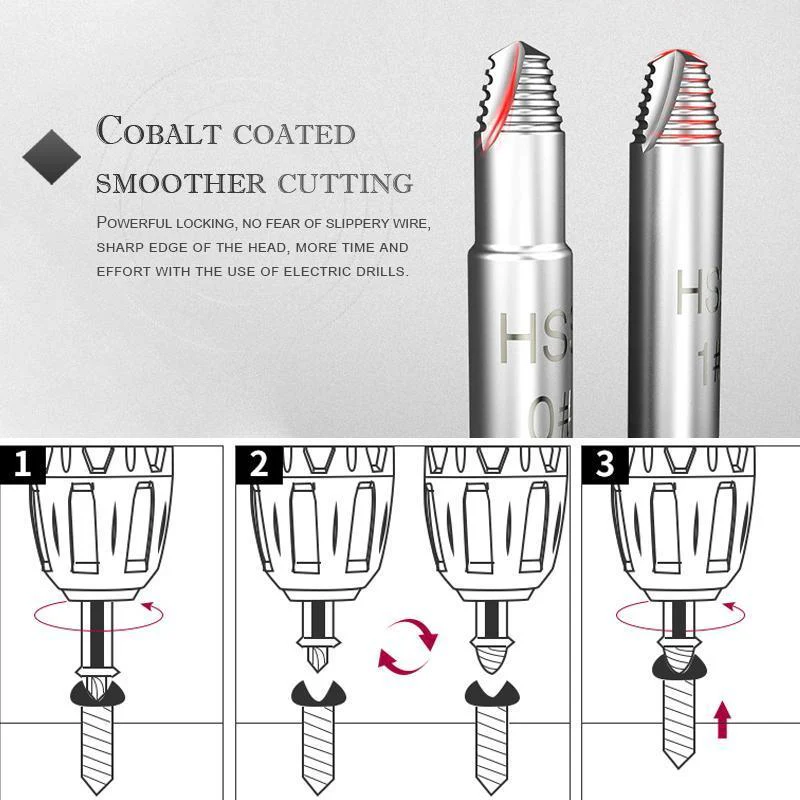 🔥50% Off🔥Screw Extractor(4 Pcs/5pcs/6pcs) - Image 8