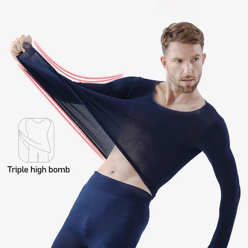 Seamless Elastic Thermal Inner Wear - Image 5
