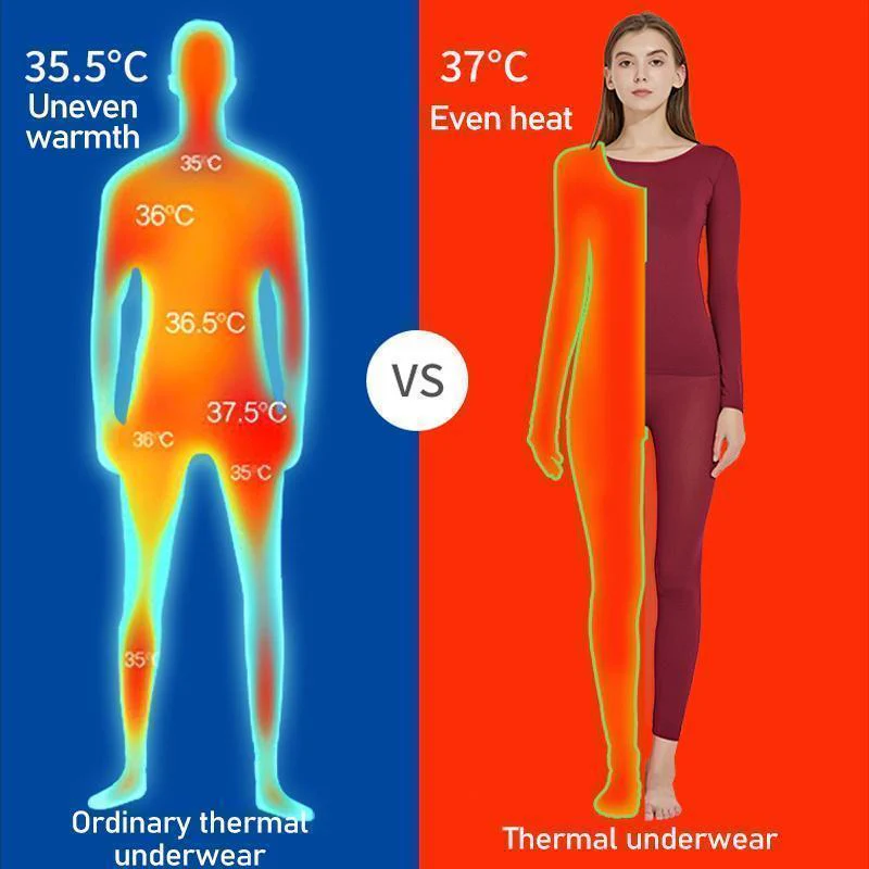 Seamless Elastic Thermal Inner Wear - Image 8