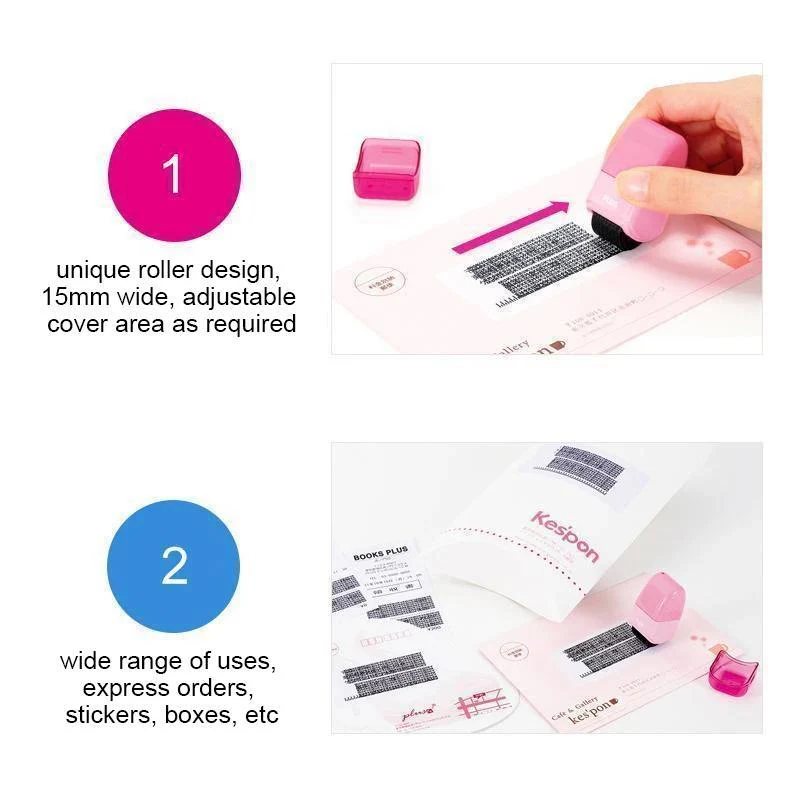 Self-Inking Seal Roller Stamp - Image 5