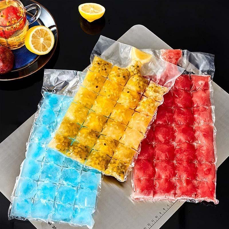 Self-Sealing Ice Cube Shaped Bags - Image 2