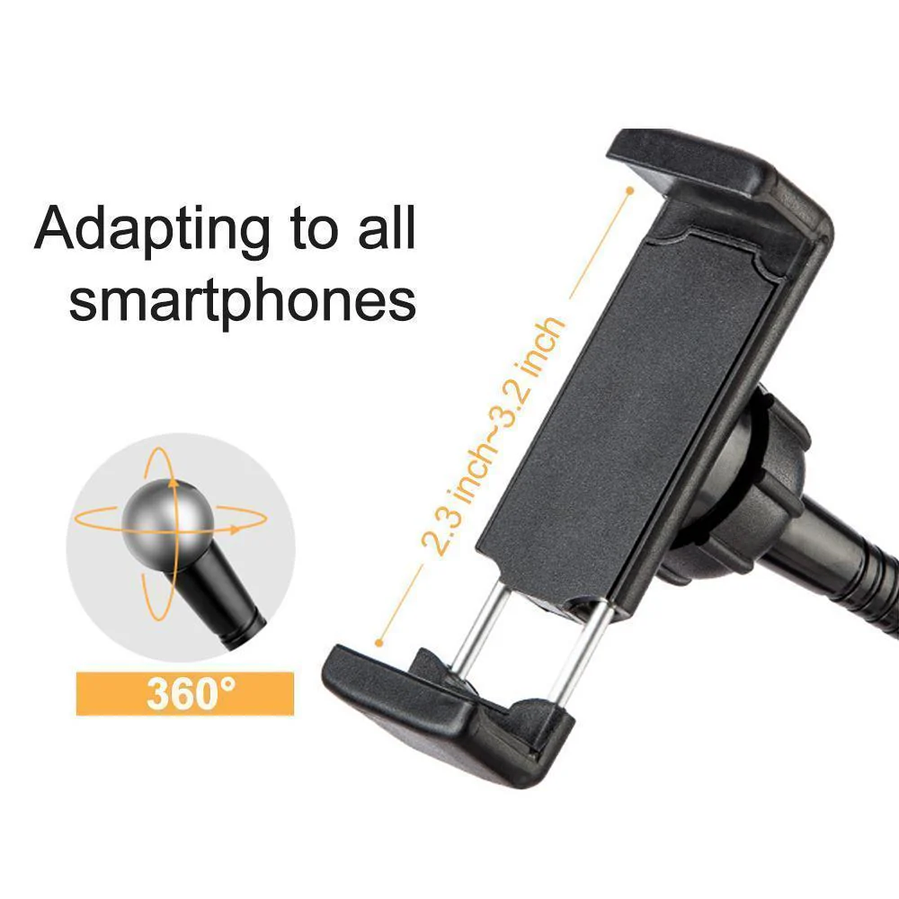 Selfie Ring Light with Cell Phone Holder Stand - Image 6