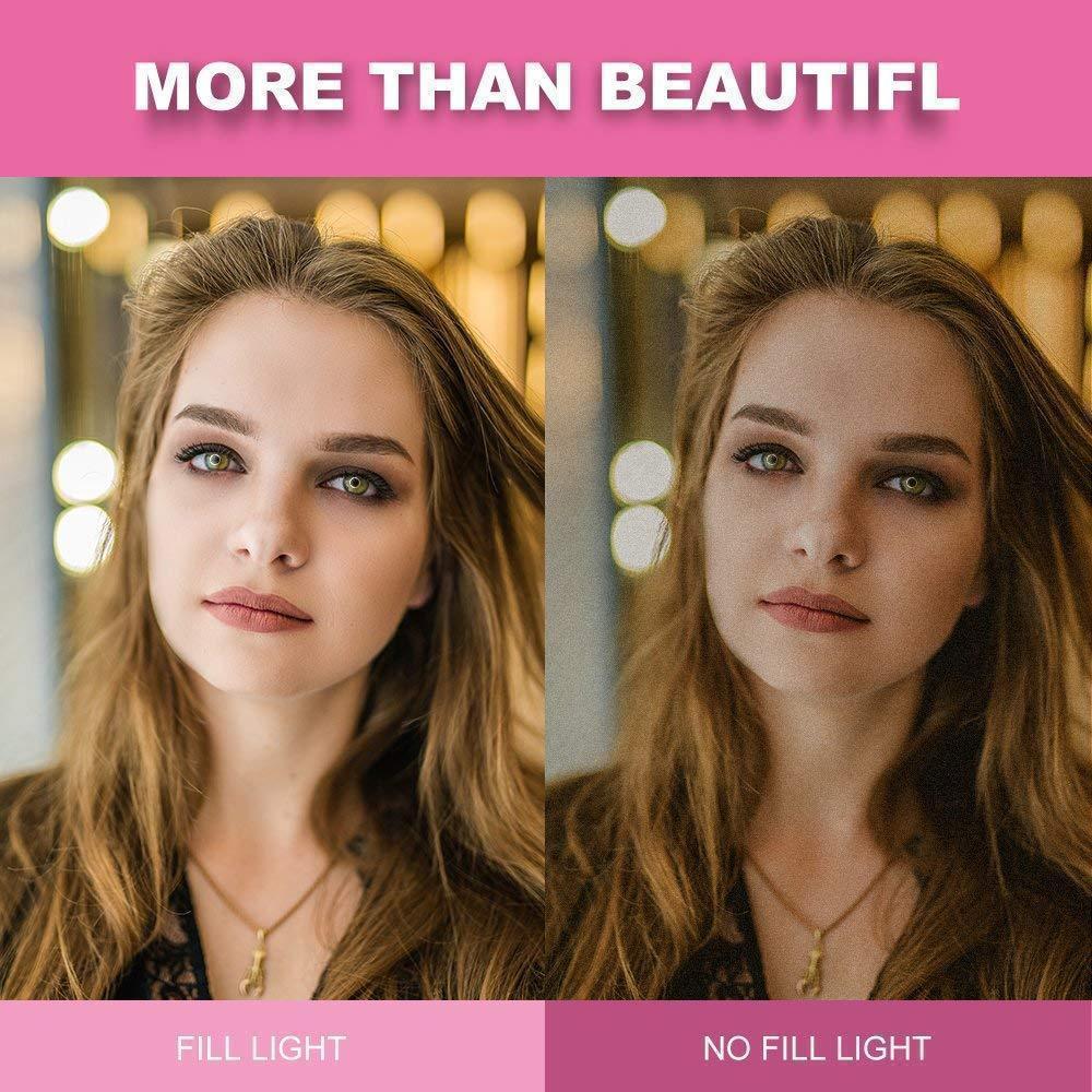 Selfie Ring Light with Cell Phone Holder Stand - Image 9