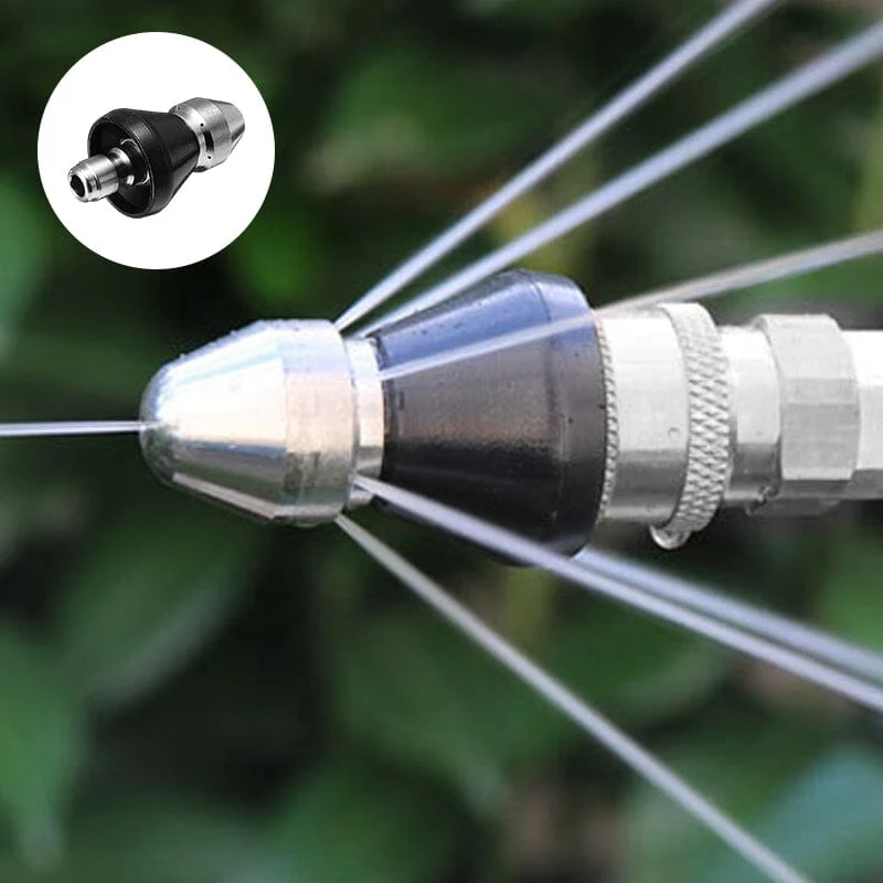 ✨HOT SALE✨Sewer Cleaning Tool High-pressure Nozzle - Image 12
