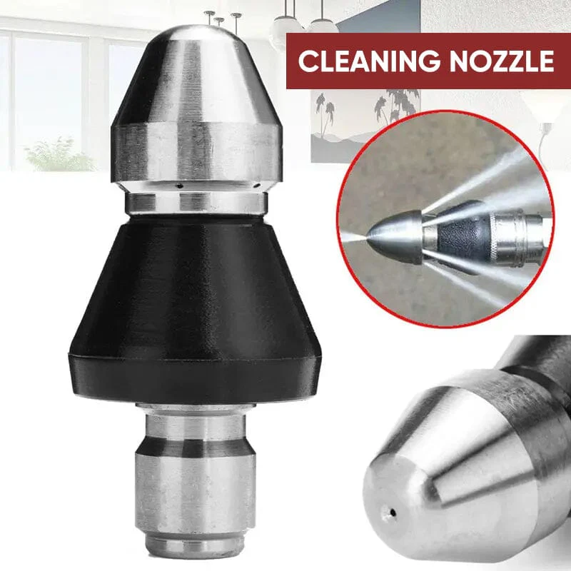 ✨HOT SALE✨Sewer Cleaning Tool High-pressure Nozzle - Image 3