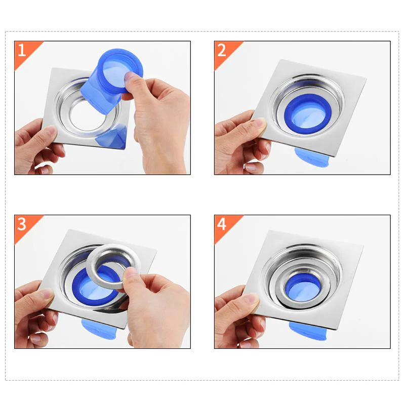 Sewer Deodorant Sealing Ring (1 set of 3) - Image 8