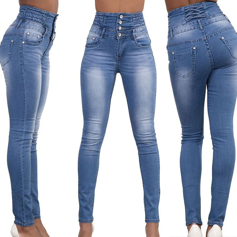 Sexy high-rise slim-fit jeans - Image 2