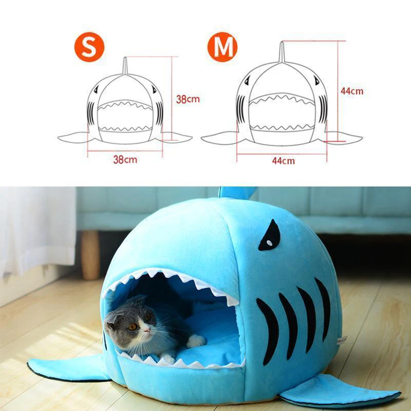 Shark-shaped Pet Bed - Image 7